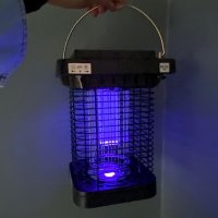 Нова Електрическа лампа за убиване на комари мухи/ Спалня Кухня Офис, снимка 8 - Други стоки за дома - 41262765