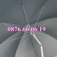 Плажен чадър с УВ защита ф 175 мм с ветрозащитен клапан, чадър за плаж с UV защита, снимка 3 - Градински мебели, декорация  - 41456035