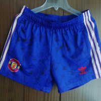 Manchester United Human Race Adidas нови оригинални дамски шорти къси гащи Манчестър Юнайтед Адидас , снимка 1 - Къси панталони и бермуди - 41499939