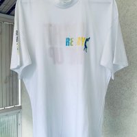 Бяла рекламна тениска, снимка 1 - Тениски - 41748220