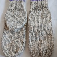 Дамски плетени чорапи , снимка 1 - Дамски чорапи - 42158419