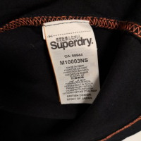 Разпродажба! Мъжка тениска Superdry orange label черна/ Оригинална, 100% памук, снимка 7 - Тениски - 36153911