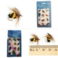 Изкуствени мухи и пчели за риболов., снимка 1 - Стръв и захранки - 42025929