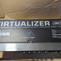 Behringer FX2000 Virtualizer 3D Effects Processor, снимка 17 - Други - 44433359