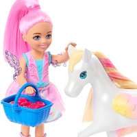 Нова Barbie Барби Челси Кукла и комплект за игра Деца Момичета Подарък, снимка 5 - Кукли - 42019966