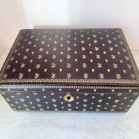 Страхотна Френска Викторианска кутия за бижита, снимка 1 - Други - 44500615