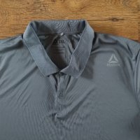 reebok men's blue polo shirt - страхотна мъжка тениска 2ХЛ КАТО НОВА, снимка 6 - Тениски - 41424514