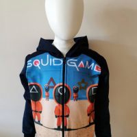 Squid Game Детско горнище / суитшърт, детска тениска, ключодържател Скуид гейм, снимка 2 - Детски комплекти - 36244864
