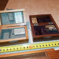 дървени кутиики 3бр от германия 1410211200, снимка 2 - Антикварни и старинни предмети - 34459810