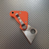 Мини нож с клипс за колан в стил Spyderco , снимка 9 - Ножове - 39324129