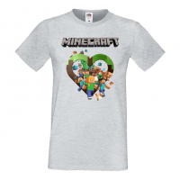 Мъжка тениска майнкрафт Minecraft 5,Minecraft,Игра,Забавление,подарък,Изненада,Рожден Ден., снимка 9 - Тениски - 36495159
