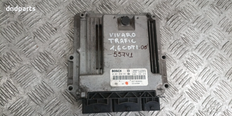 Компютър Opel Vivaro Trafic 1.6CDTi 2006г. 0281030991 237103888R , снимка 1