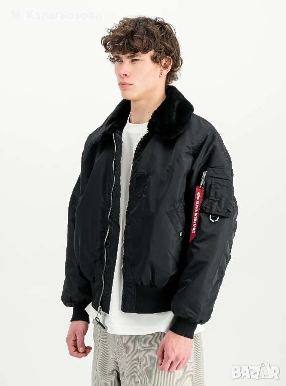 Мъжко Alpha Industries B-15 flight jacket, Размер М, снимка 1