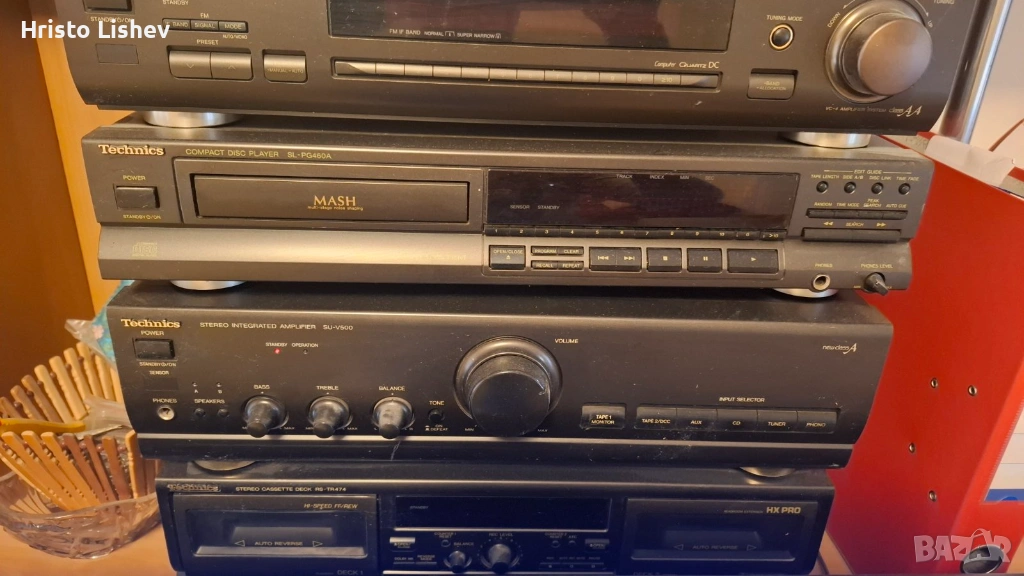 сет Technics плюс колони, снимка 1