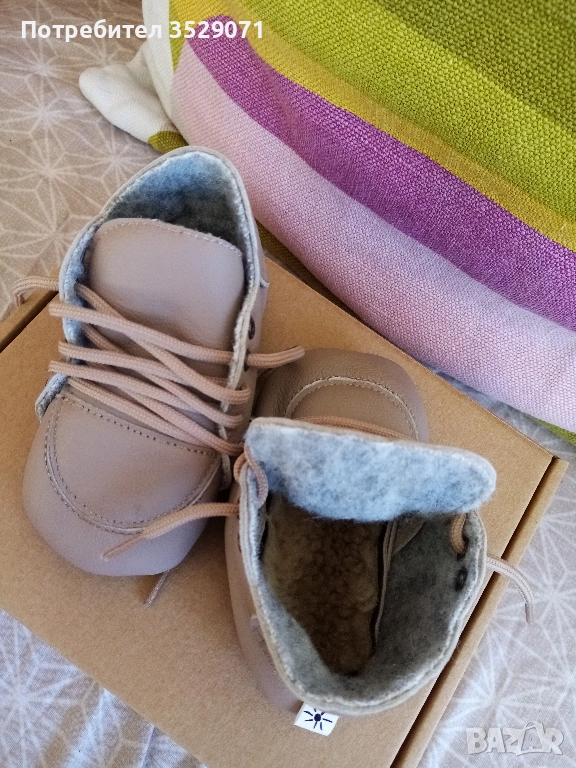 Бебешки буйки Botess, размер 19, стелка 12 см, снимка 1