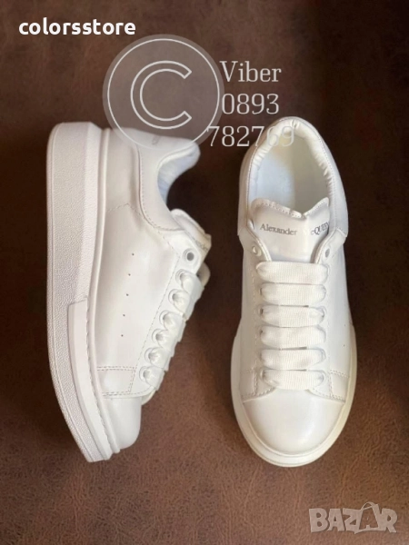 Дамски бели кецове Alexander McQueen/BR214x, снимка 1