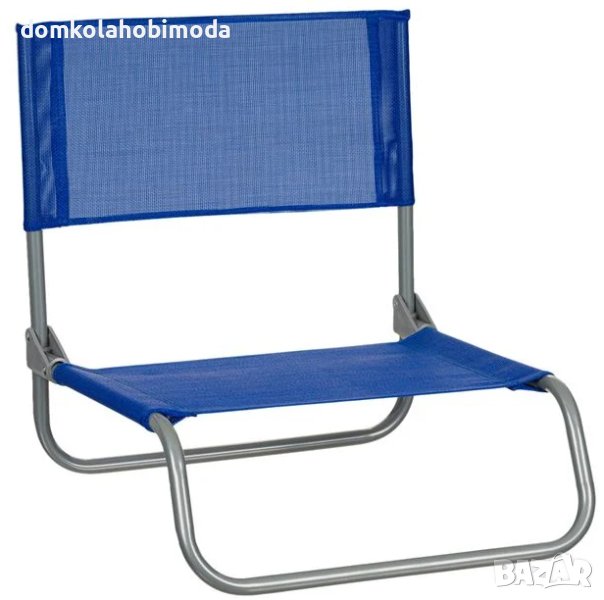 Плажен сгъваем стол 45x41x50см , до 110 кг, снимка 1