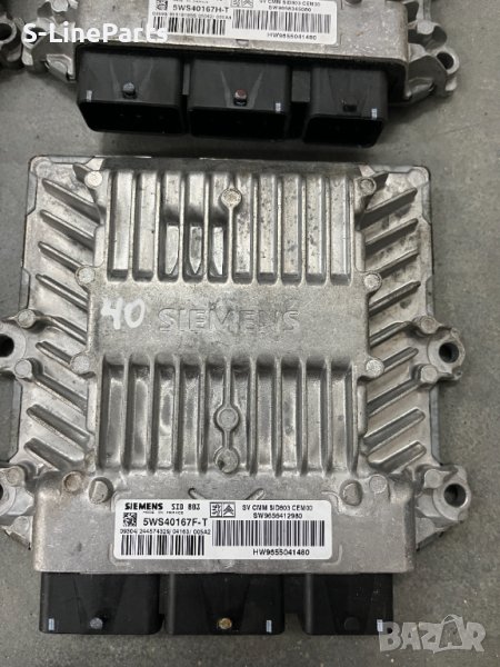 Компютър двигател ECU SIEMENS SID 803 Peugeot 307 407 Пежо 307 407 2.0HDI 2.0ХДИ 136к.с pejo #40, снимка 1