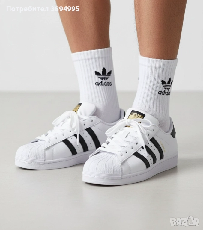 Дамски маратонки: ADIDAS SUPER STAR (2 ЦВЯТ), снимка 1