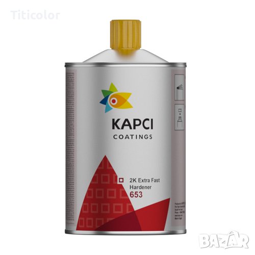 KAPCI 653 Втвърдител много бърз – 0.500л/2.5л, снимка 1