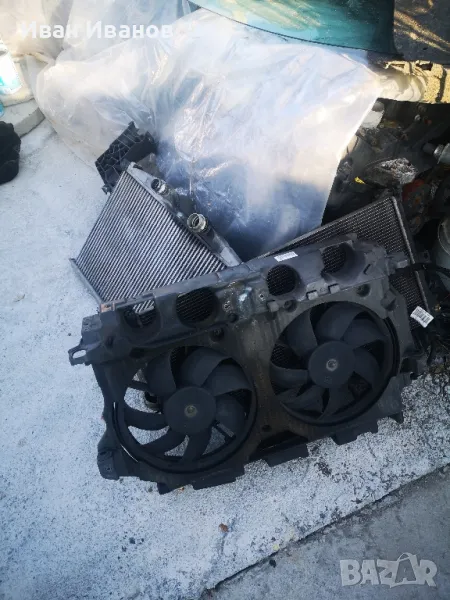 дифузьор с перки citroen c5x7 3.0hdi 240к.с и радиатори, кулер , снимка 1