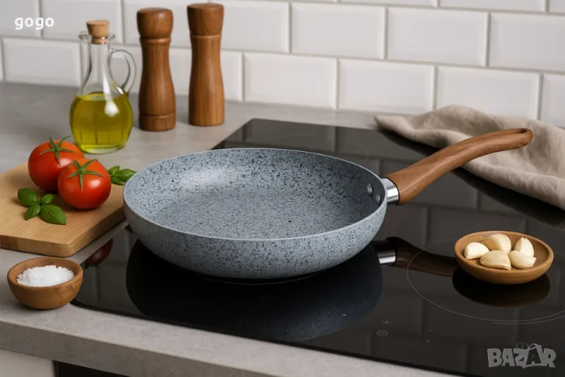 Тиган Voltz Siena, Мраморно каменно керамично покритие, снимка 1