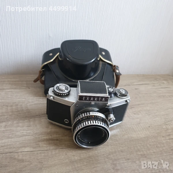 Фотоапарат Exakta_vx1000 с обектив Carl Zeiss Jena Tessar, снимка 1