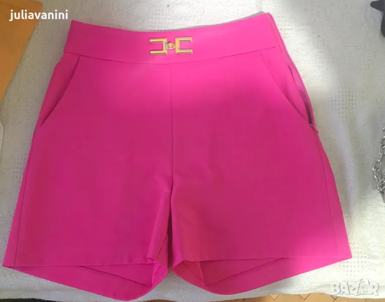 Къси панталонки с висока талия, снимка 1