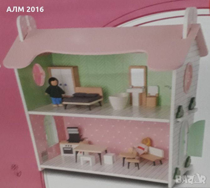 Дървена къща за кукли, снимка 1