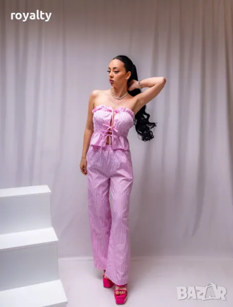Розов дамски комплект , снимка 1