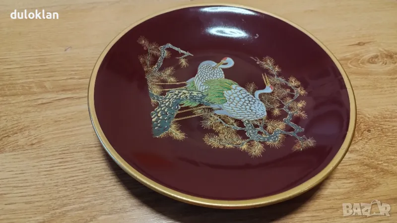 Красива порцеланова чиния от Япония., снимка 1