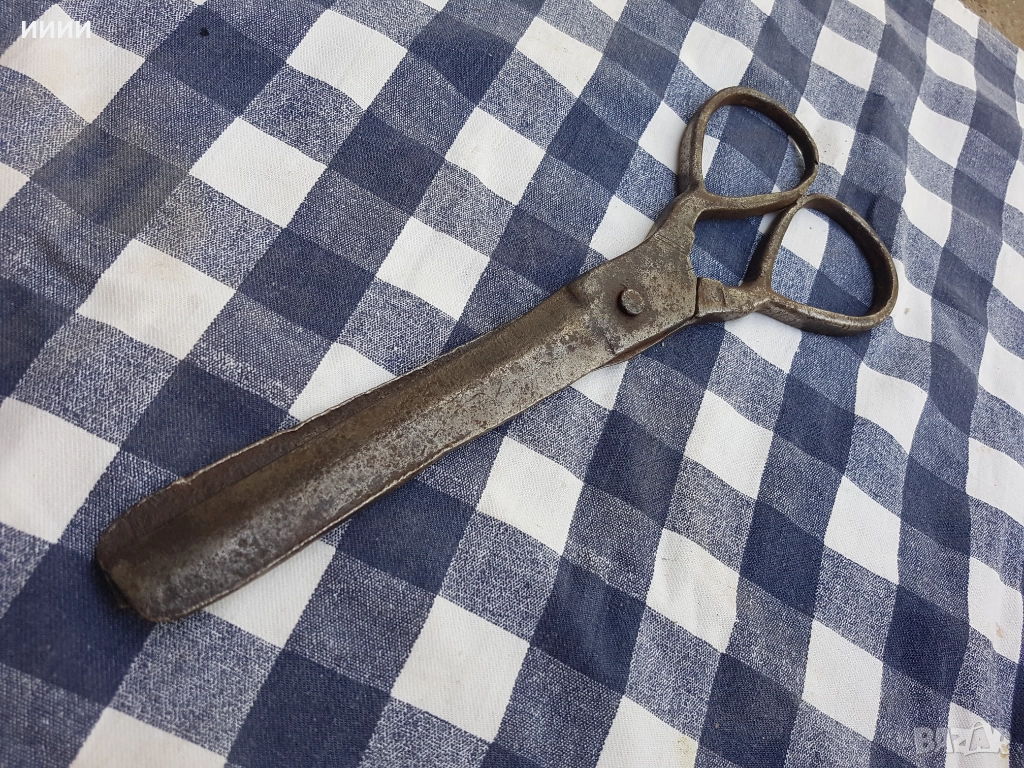 Ножица 1842 г. с 2 печата, снимка 1