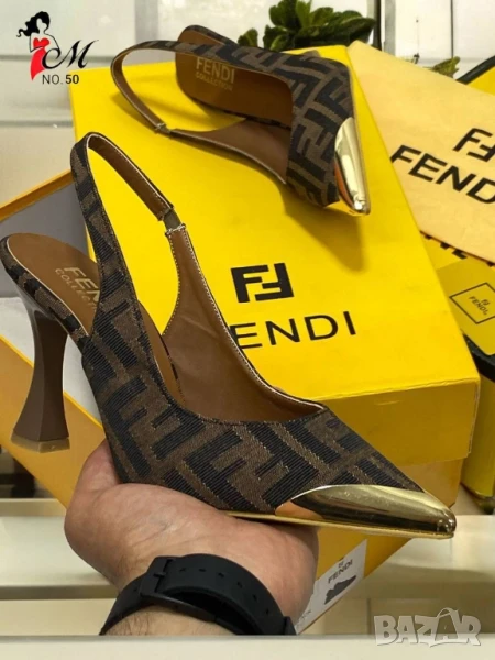 обувки на ток fendi , снимка 1