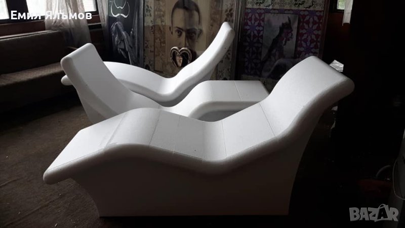 Шезлонги от стиропор, снимка 1