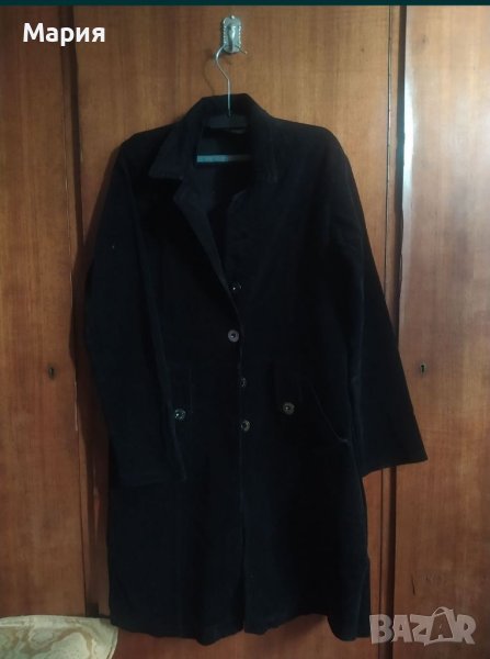 Черен дълъг шлифер, снимка 1