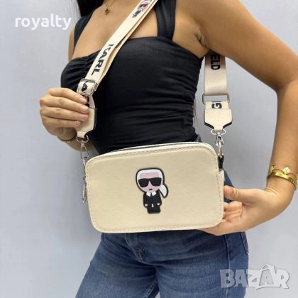 Karl Lagerfeld Дамска Кожена Чанта , снимка 1