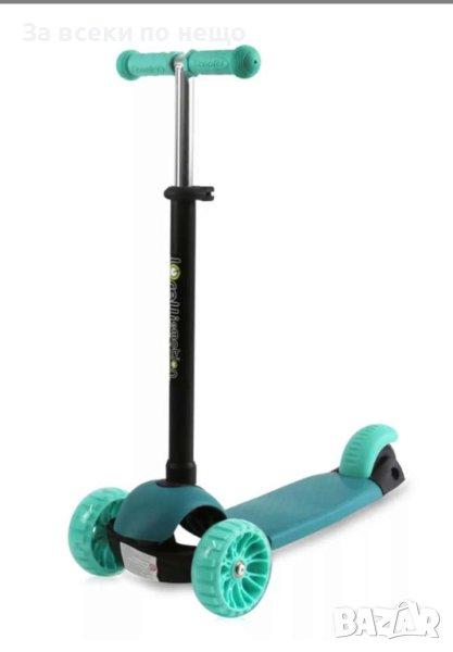 ✨Тротинетка LORELLI DRAXTER MINT, До 20кг., Регулируема дръжка в 3 позиции, Зелен, снимка 1