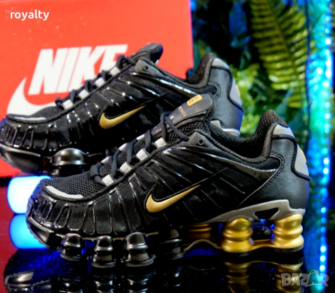 Nike Shox TL Black and Gold мъжки маратонки , снимка 1