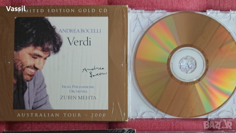 CD Andrea Bocelli - special gold edition CD специално издание, снимка 1