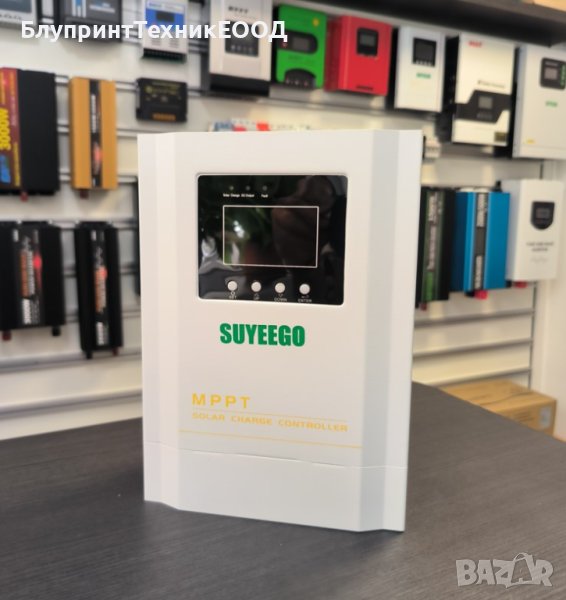 40А Соларен MPPT контролер 12/24/48V с контрол на зарядния ток, снимка 1