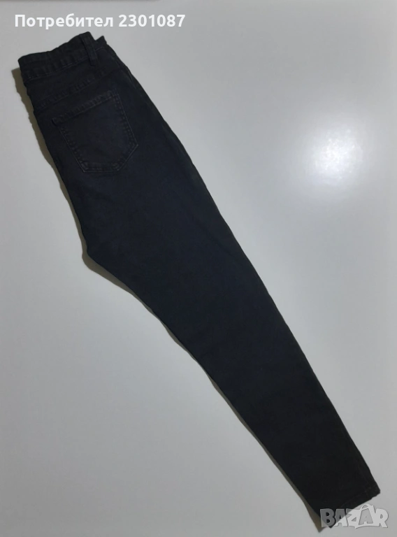 Черни дамски еластични дънки Shein, снимка 1