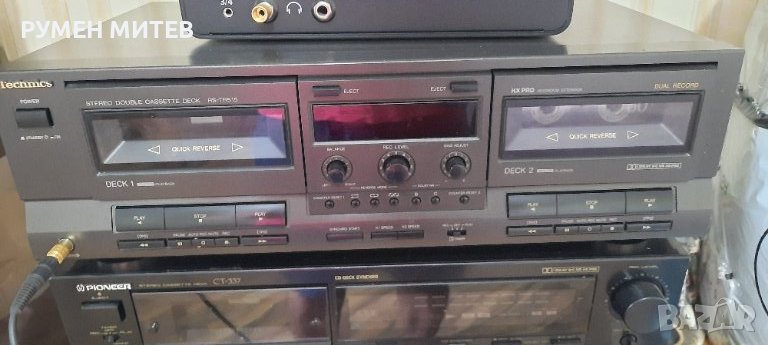 Дек двукасетъчен Tschnics, снимка 1