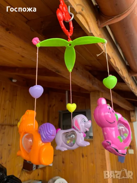 Висяща въртележка от дрънкалки за легло, снимка 1