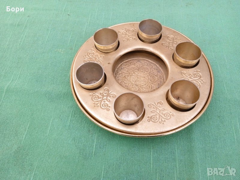 Стари руски чаши за ракия, снимка 1