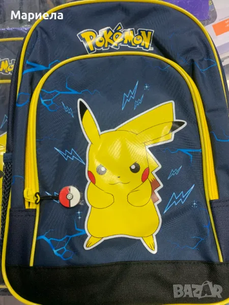 Чанта за детска градина Pokemon Pikachu 3D  / 32х26х10 см., снимка 1