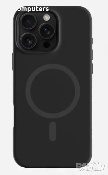 Калъф Liquid Silica MagSafe за iPhone 16 6.1 / Черен / + Протектор Баркод : 3131523, снимка 1