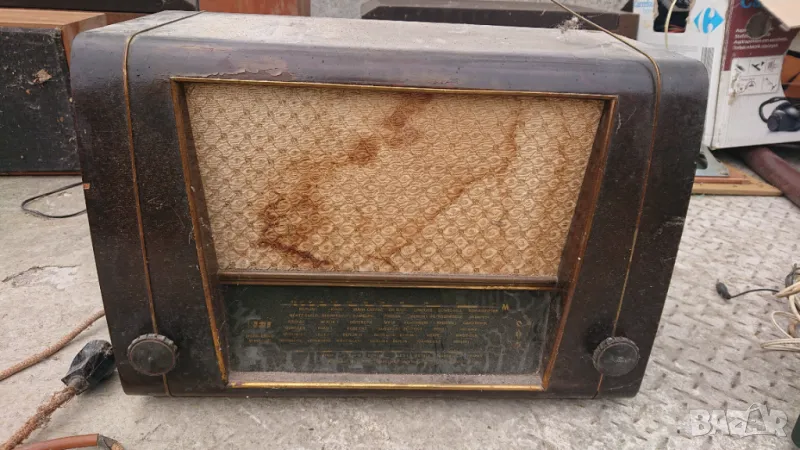 Стари ретро радио апарати, усилвател правен , снимка 1