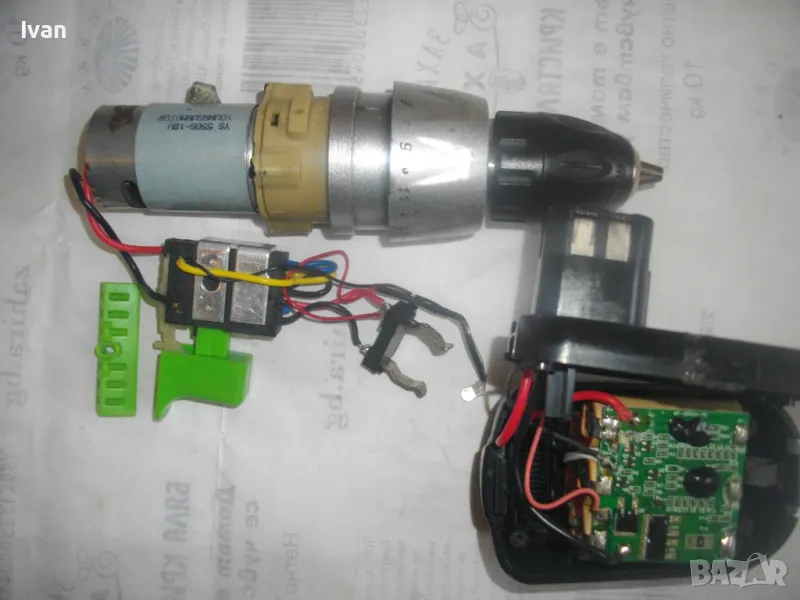 РЕЗЕРВНИ ЧАСТИ ЗА АКУМУЛАТОРЕН ВИНТОВЕРТ РАЗЛИЧНИ 9,6V 12V 14,4V 16V 18V, снимка 1