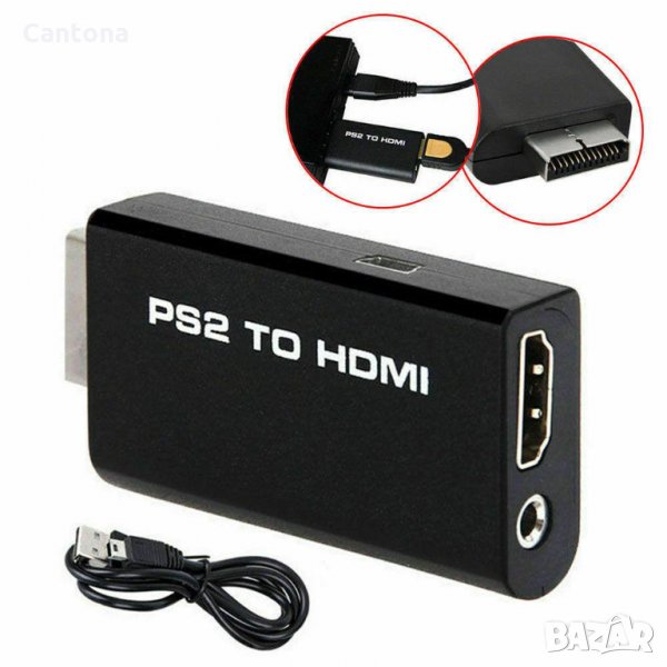 HDMI Адаптор за ПС2 / PS2 игрова конзола, снимка 1