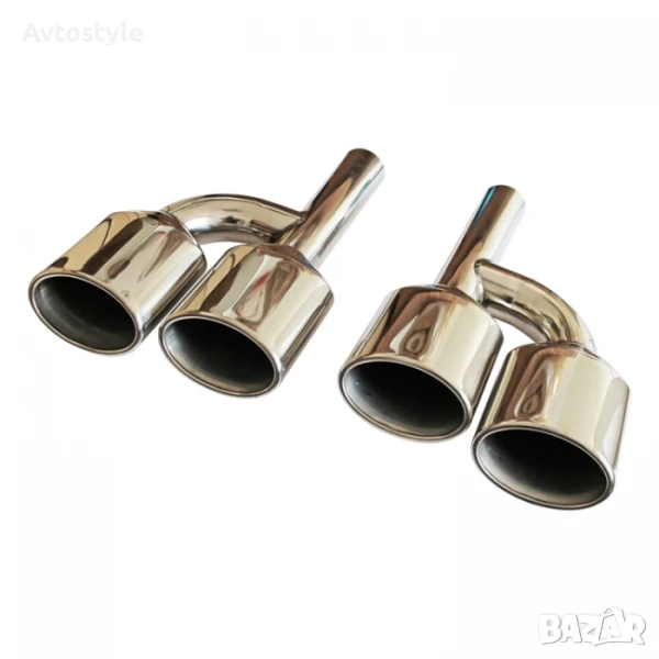 Накрайници за ауспух подходящи за Mercedes-Benz C63 AMG., снимка 1